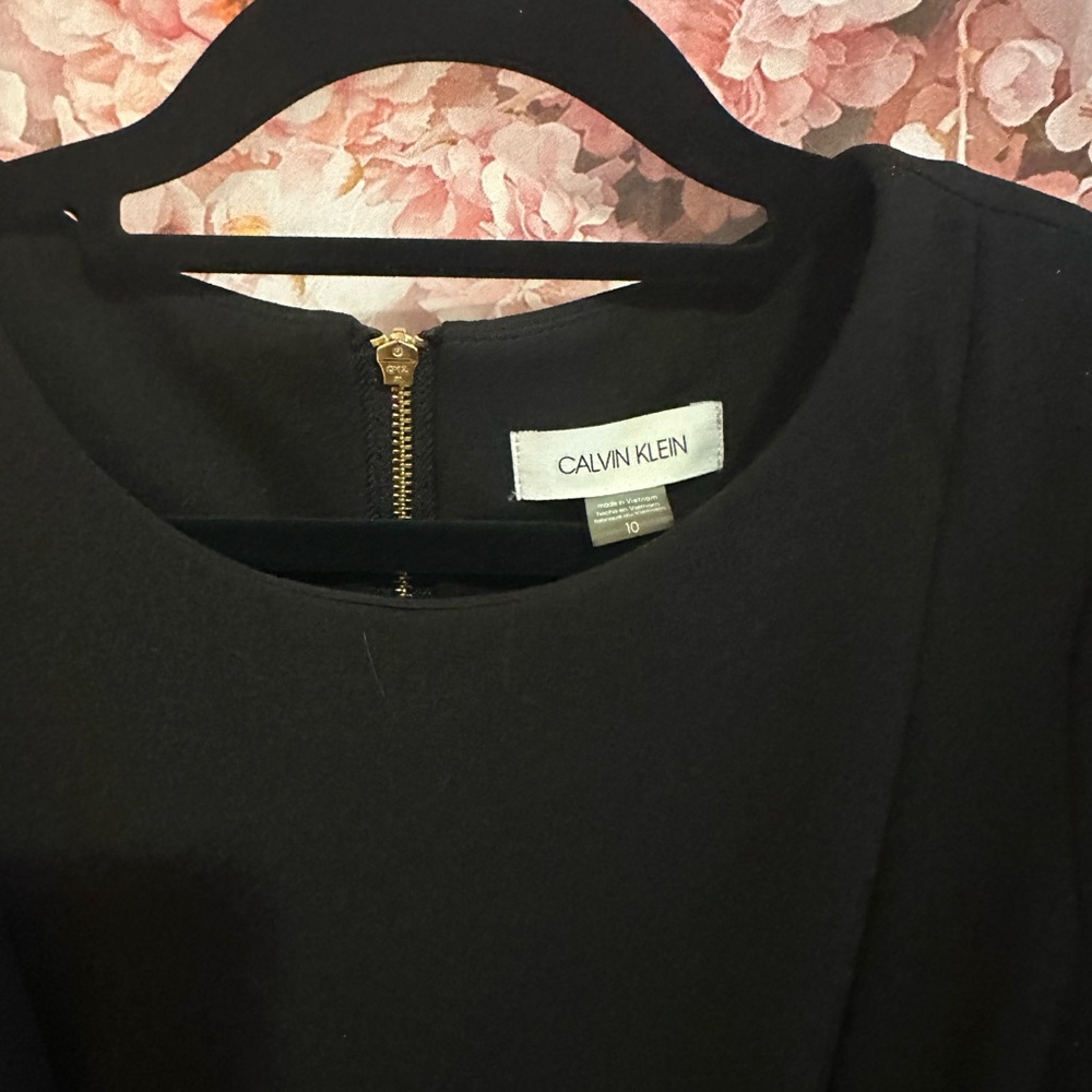Calvin Klein Cocktail Dress. Size 10 Black